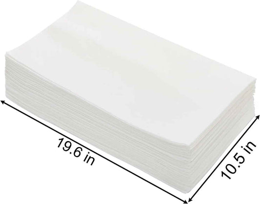 200 Pcs Bird Cage Liners 11x20" Disposable Absorbent Paper Pads for Pet Birds