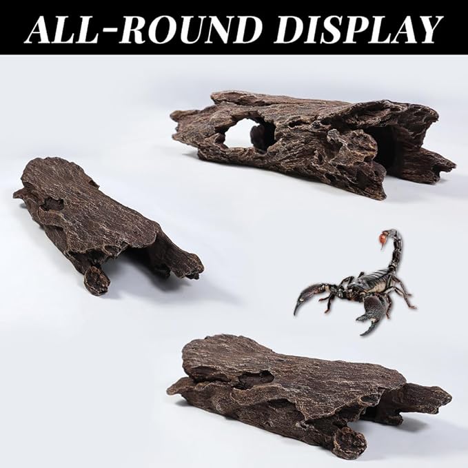 Fallen Log Aquarium Fish Tank Decoration