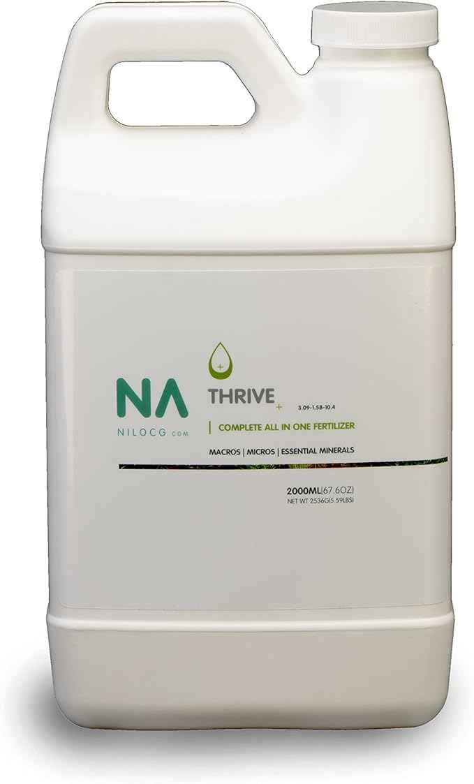 Thrive+ All in One Liquid Aquarium Plant Fertilizer – Highly Concentrated Aquatic Plant Fertilizer Solution – Nutrient-Rich Aquarium Plant Food – Convenient Usage – Effective Results (2000ml)