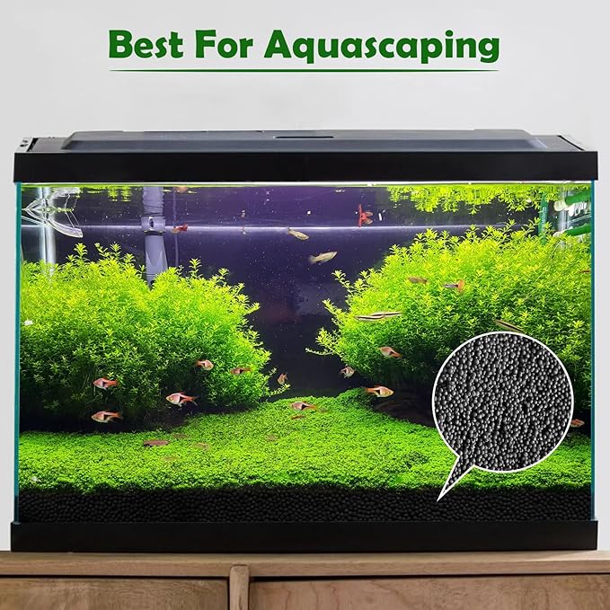 Hygger CO2 Shrimp Substrate Aquarium Soil for Shrimp and Planted Aquariums (13.2, Pounds)