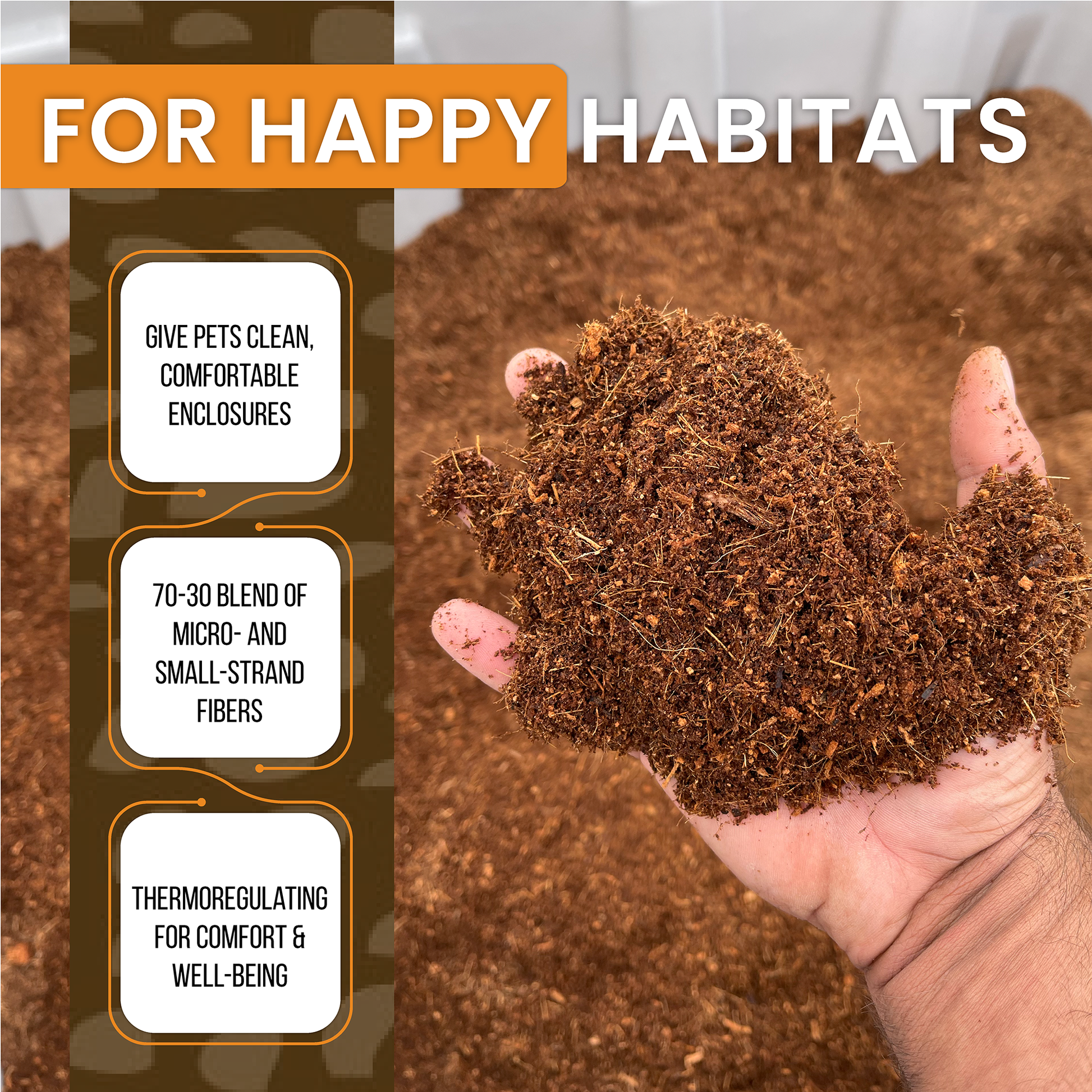 ReptiEarth Fine Coconut Fiber Mix; Ready to Use - Scholarly Exotics LLC