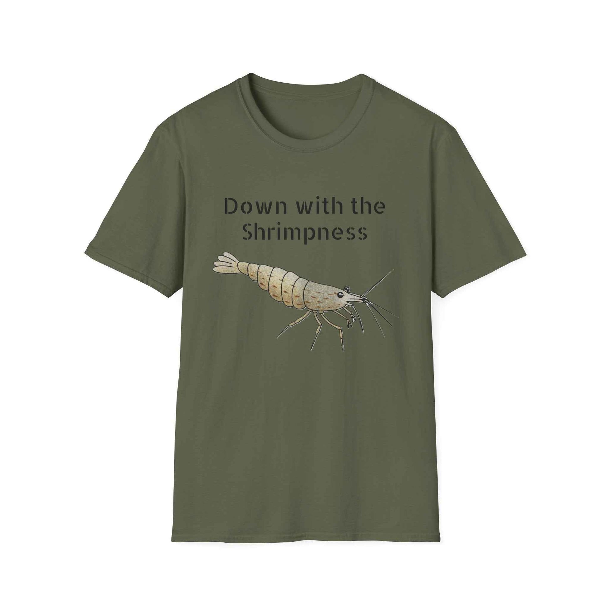 Scholarly Exotics "Down with the Shrimpness" T-Shirt