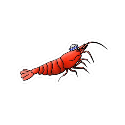 Scholarly Exotics Ralph the Cherry Shrimp Sticker
