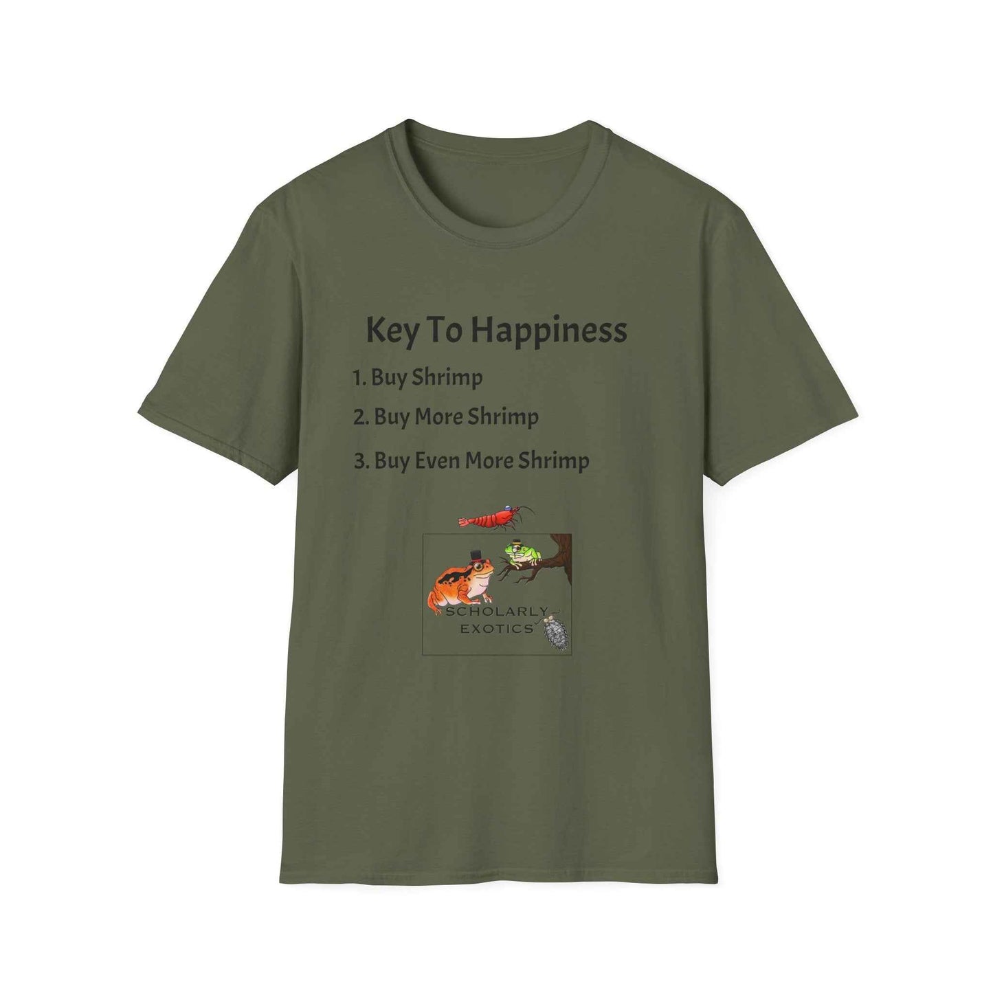 Scholarly Exotics "Key to Happiness" T-Shirt