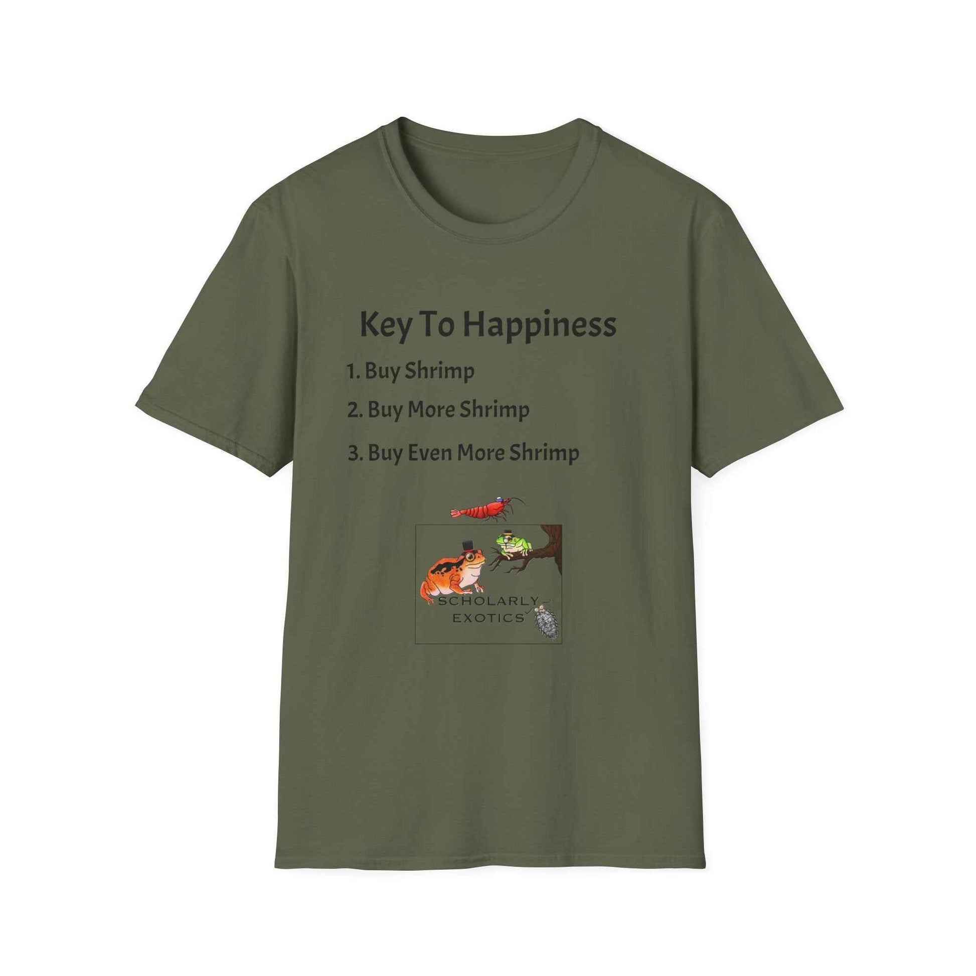 Scholarly Exotics "Key to Happiness" T-Shirt