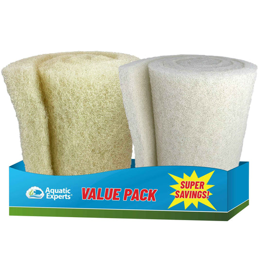 Crystal Clear Pond Bundle – Cream & White Pads