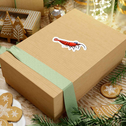 Scholarly Exotics Ralph the Cherry Shrimp Sticker