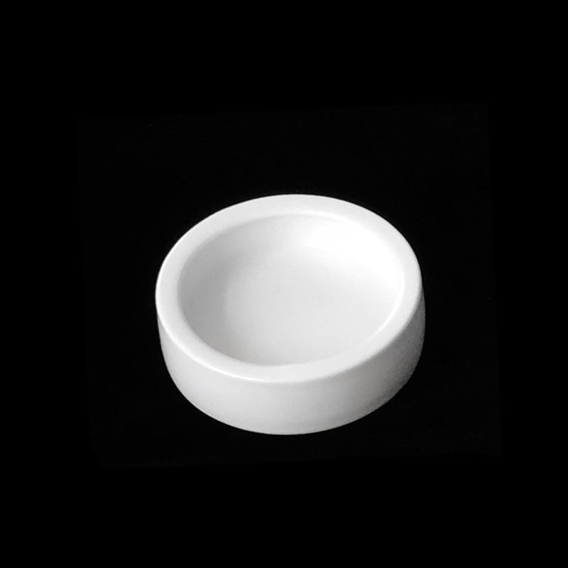 Escape-Proof Ceramic Dish for Worms & Live Feeders