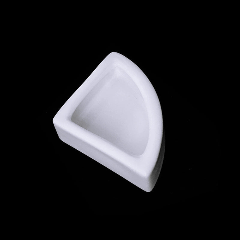 Escape-Proof Ceramic Dish for Worms & Live Feeders