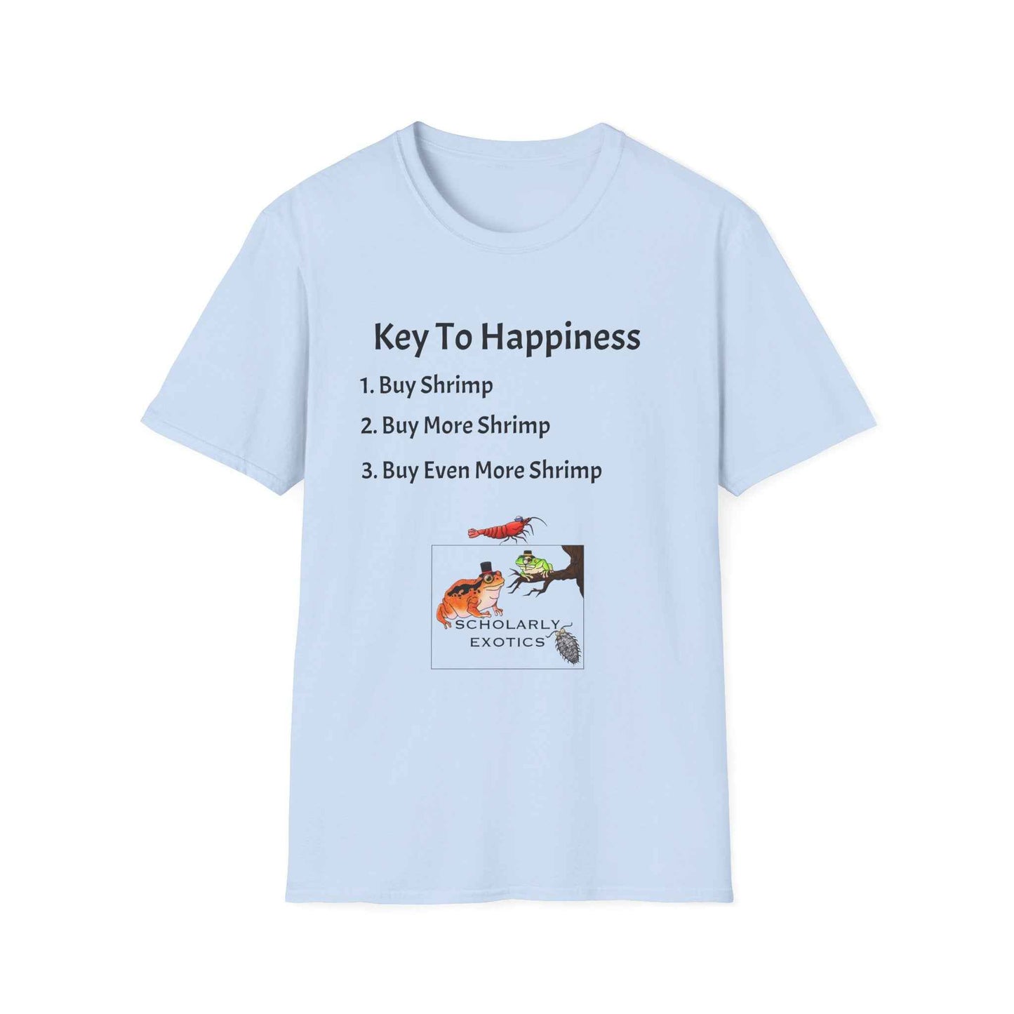 Scholarly Exotics "Key to Happiness" T-Shirt