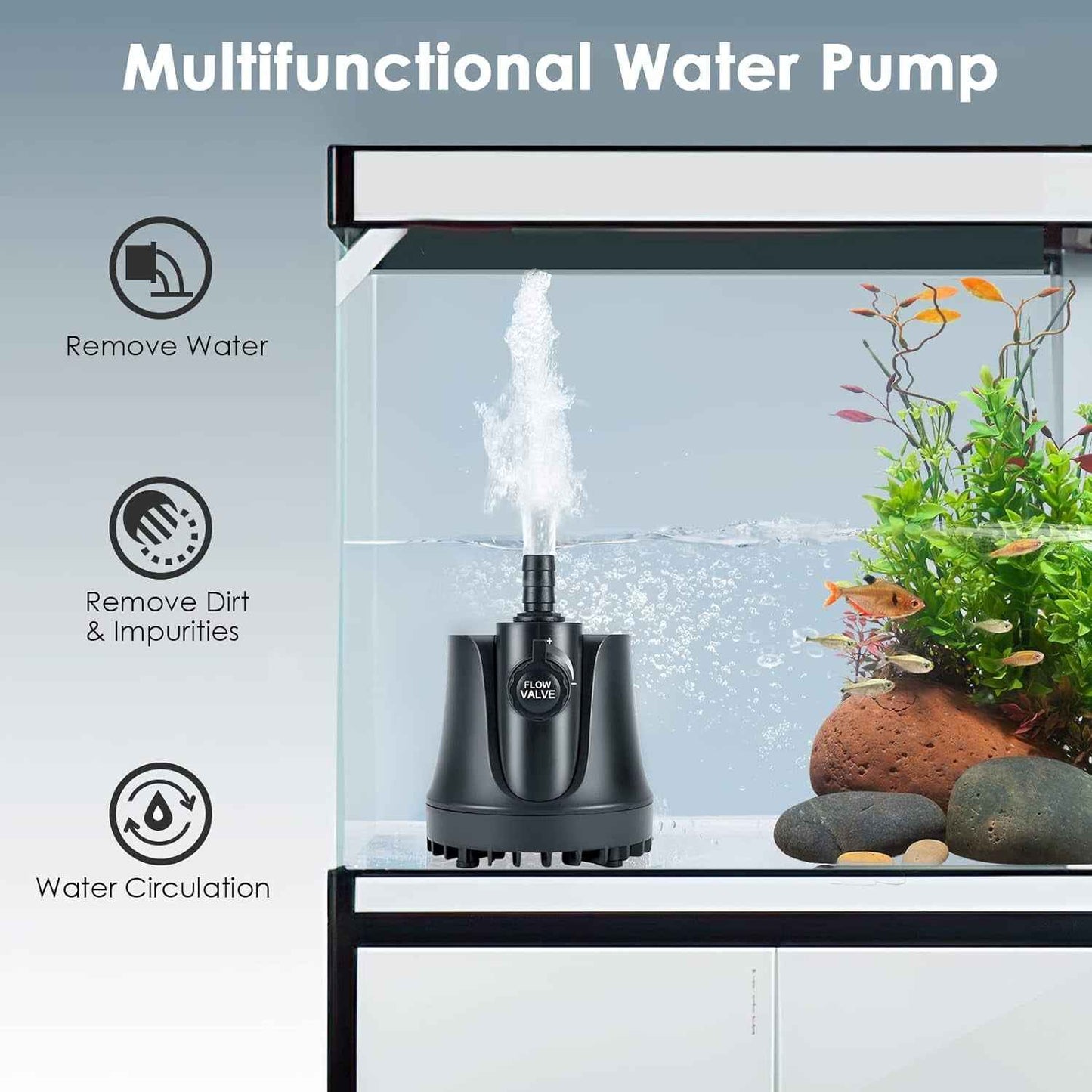 Aquarium Water Pump with Adjustable Switch
