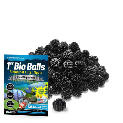 1-Inch Bio Balls Filter Media for Aquarium and Pond Filters