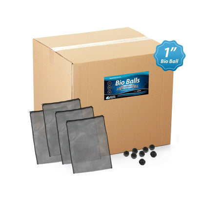 1-Inch Bio Balls Filter Media for Aquarium and Pond Filters