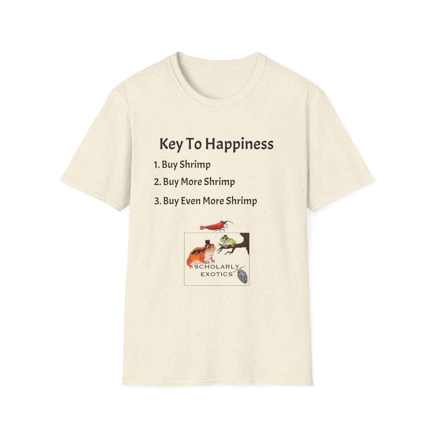 Scholarly Exotics "Key to Happiness" T-Shirt