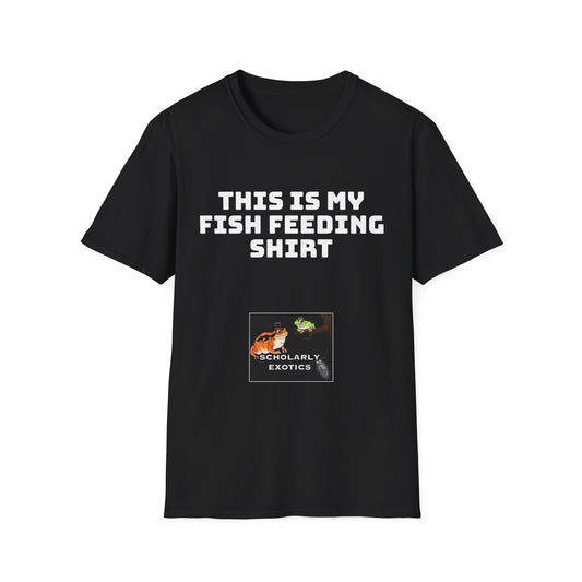 Scholarly Exotics "Fish Feeding" T-Shirt - Scholarly Exotics LLC