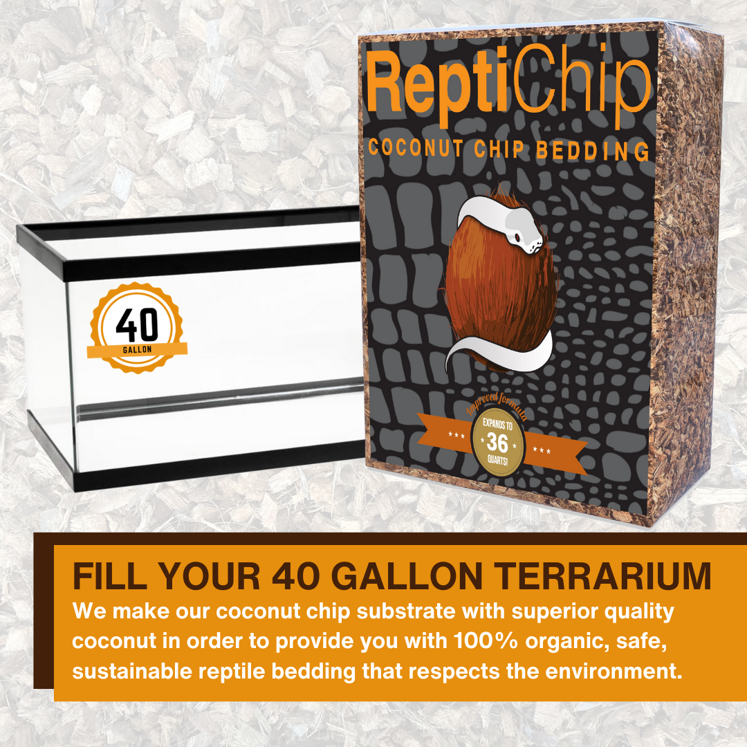 ReptiChip Coarse Coconut Chip Mix; Ready to Use - Scholarly Exotics LLC