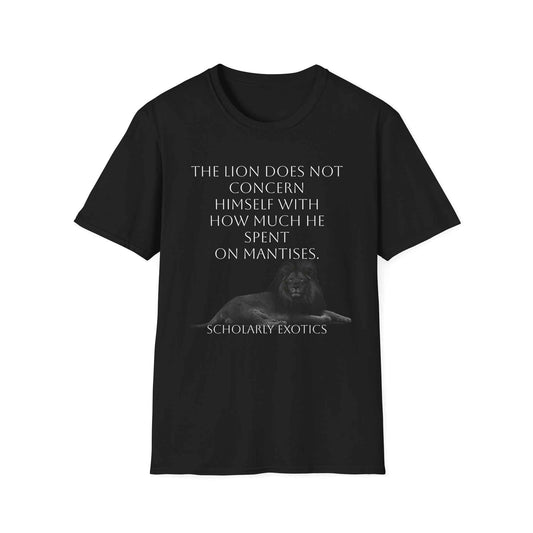 Scholarly Exotics "Lion Series" T-Shirt Mantises