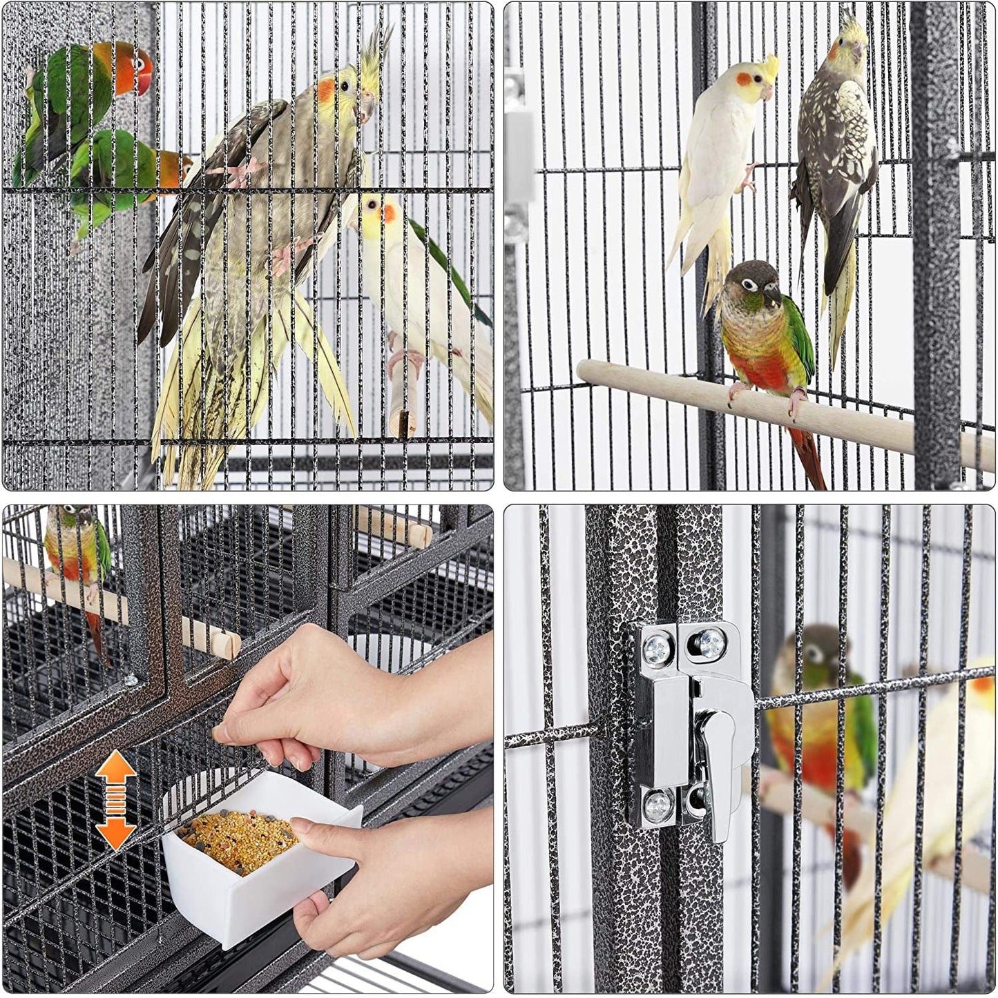 41.5" Stackable Divided Breeder for Bird
