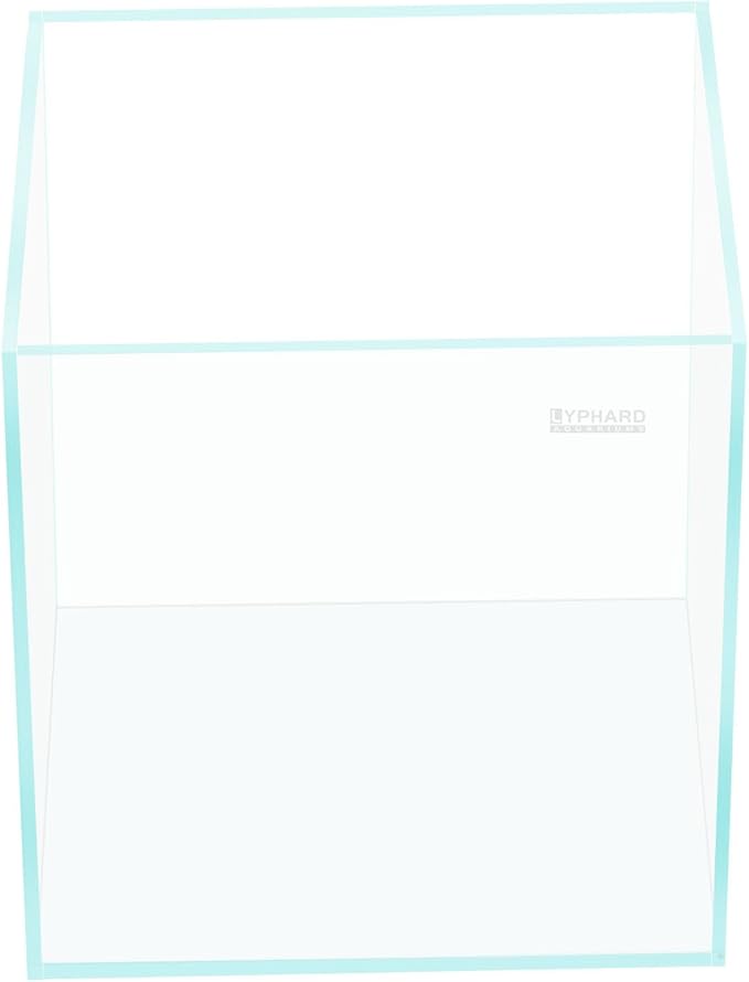 Tall Rimless Aquarium 9.5 Gallon with EVA Foam Leveling Mat