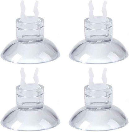 ALEGI 4pcs Large Aquarium Sponge Filter with Suction Cups, Check Valves (X-Large for 40-80 Gal 4 Pcs)