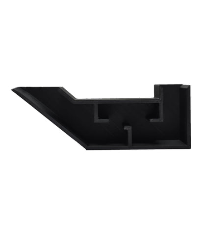 Aquarium Underground Tunnel | Fish & Shrimp Hideout for Aquariums | Unique Underground Viewing Tunnel | Made in USA (Black)