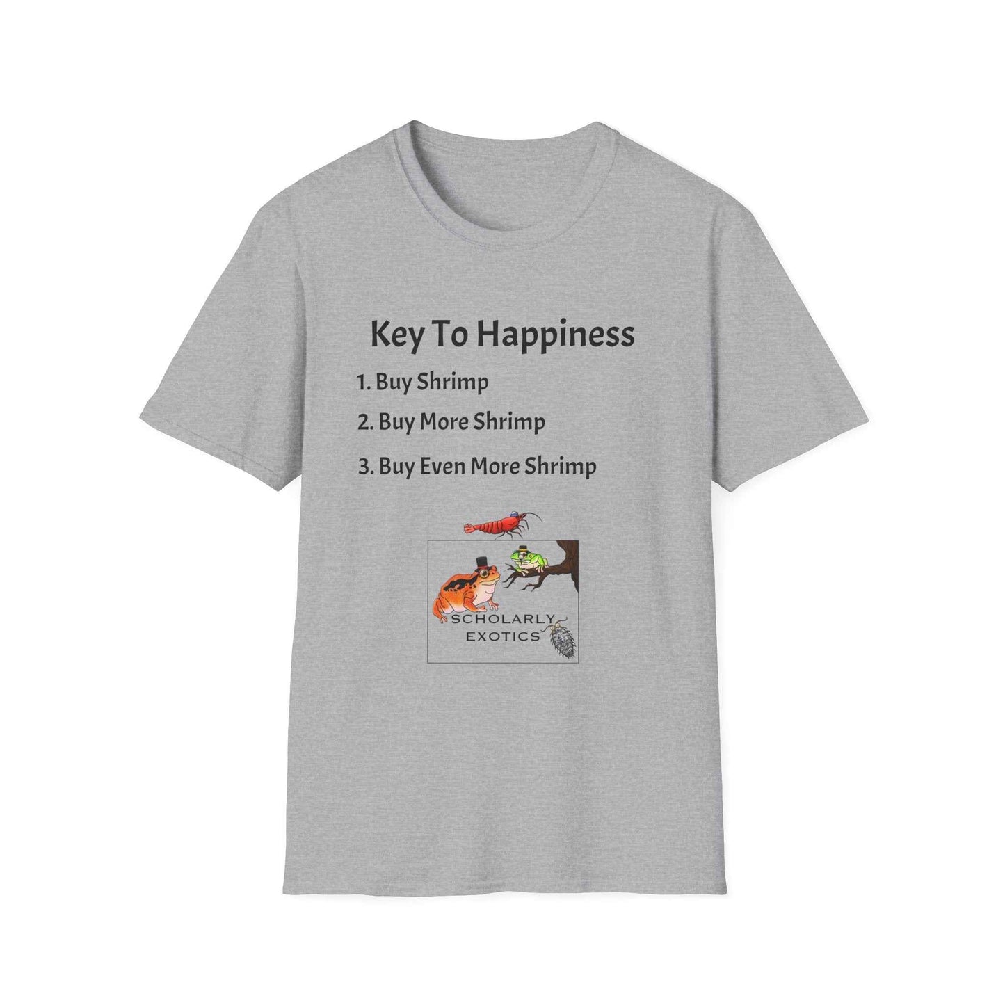 Scholarly Exotics "Key to Happiness" T-Shirt