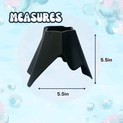 Chatelet REEFSHAPE Aquarium Volcano Tunnel | Perfect for Fish, Shrimp, Loaches, Eels, Amphibians & More | Volcano Fish Hideout | Made in USA