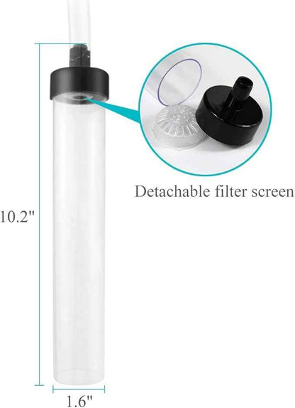 50ft Aquarium Water Changer Gravel & Sand Cleaner Fish Tank Siphon Cleaning Tools