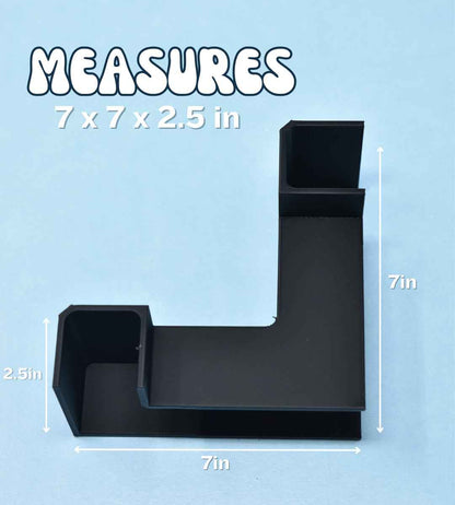 Chatelet Aquarium Underground XL Corner Tunnel | Fish & Shrimp Hideout for Aquariums | Unique Underground Viewing Tunnel | Made in USA