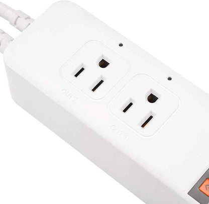 Temperature and Humidity Controller Reptile Thermostat Pre Wired Dual Controlled Outlets Heater