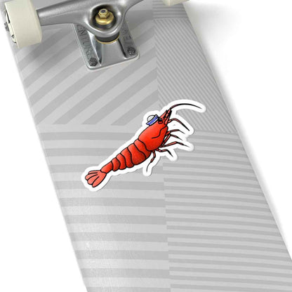 Scholarly Exotics Ralph the Cherry Shrimp Sticker
