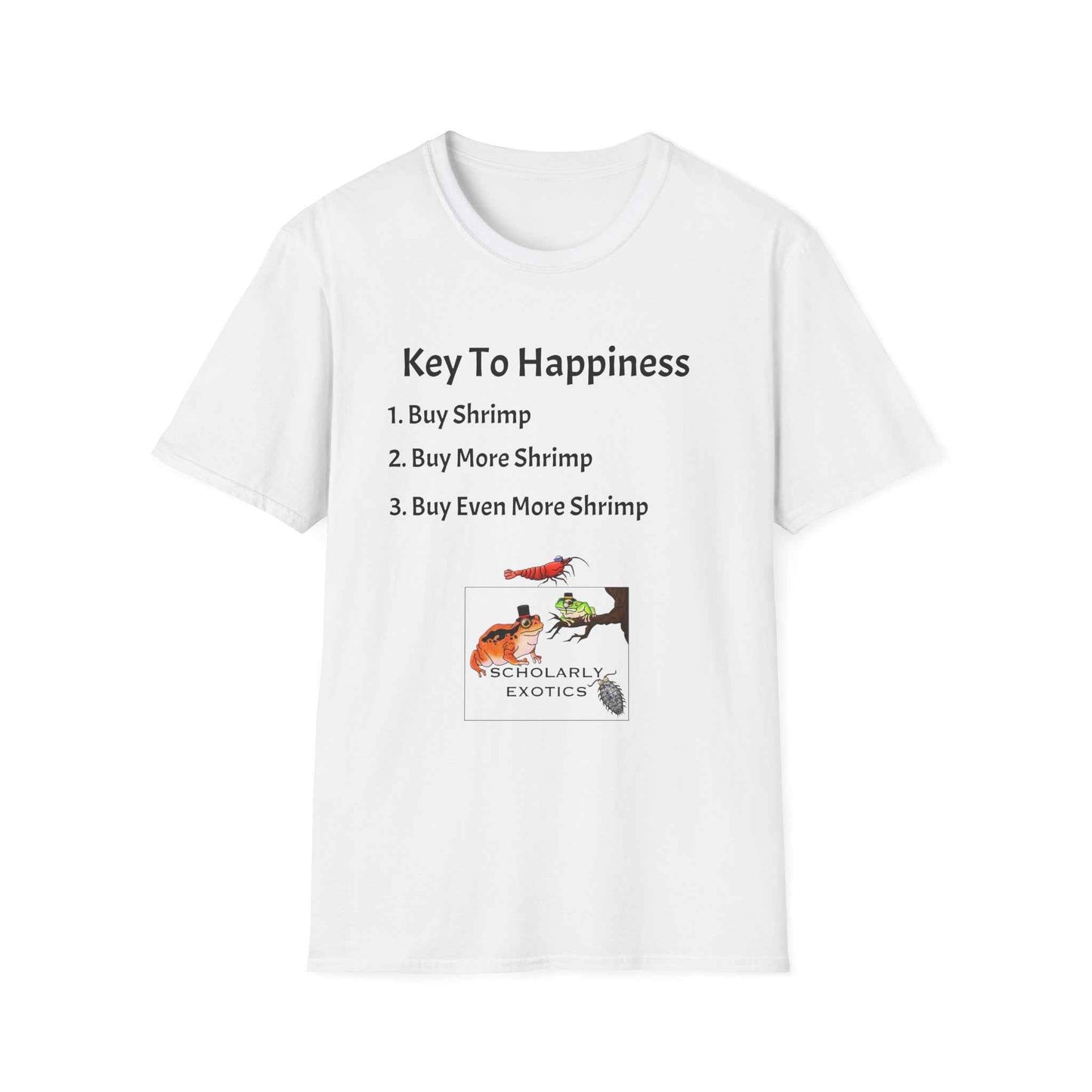 Scholarly Exotics "Key to Happiness" T-Shirt