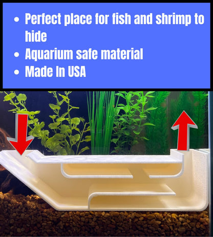 Aquarium XL Underground Tunnel | Made in USA (XL)