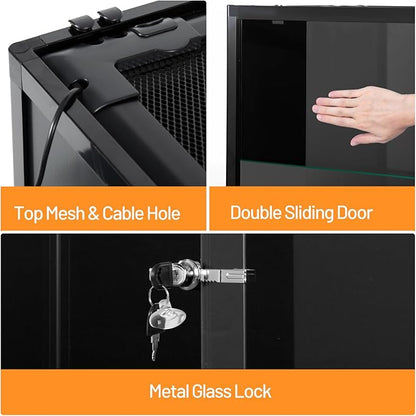 50 Gallon Sliding-Door Enclosure