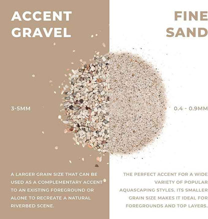 Ultum Nature Systems Controsand Tahoe Aquarium Sand (8L) - Aquarium Sand for Freshwater Tank - Substrate for Live Freshwater Shrimp - Substrate for Planted Aquarium - Versatile Aquarium Substrate
