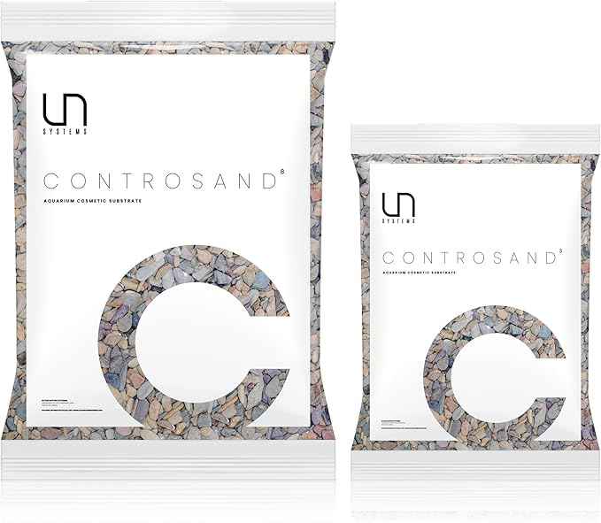 Ultum Nature Systems Controsand Sequoia Gravel (3L) - Small Pebbles for Fish Tank - Planted Aquarium Rocks - Fish Tank Substrate - Aquarium Pebbles - Versatile Fish Tank Stones