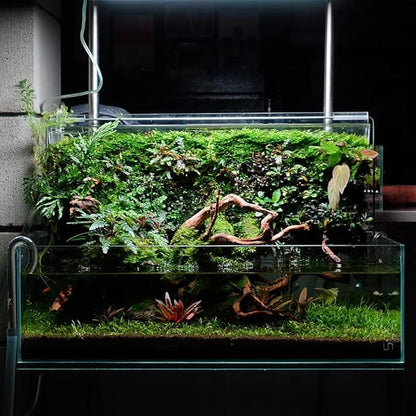 Ultum Nature Systems Controsoil - Freshwater Aqua Soil Substrate for Fish, Shrimp, Live Plant Propagation and Aquascaping - 6.8pH Low Ammonia, Volcanic Ash - Brown, Fine (1 Liter | 2LB)