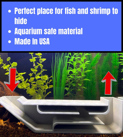 Aquarium XL Underground Tunnel | Made in USA (XL)