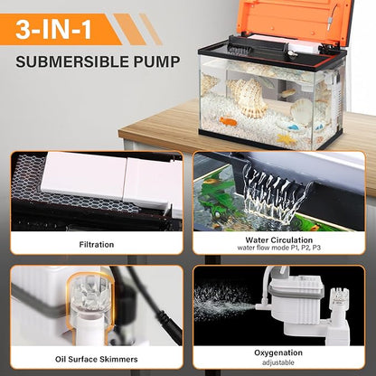 Hygger Smart Aquarium Complete Starter Kit | 6 Gallons