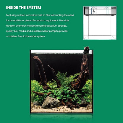 Ultum Nature Systems Dual AIO Complete Aquarium Kit | 17 Gallon