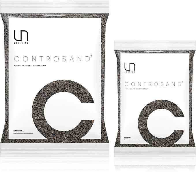 Ultum Nature Systems Controsand Vesuvius Aquarium Gravel (8L) - Versatile Substrate for Planted & Shrimp Tanks
