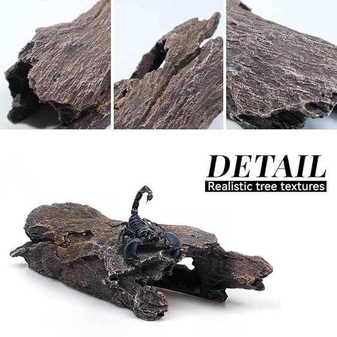 Fallen Log Aquarium Fish Tank Decoration