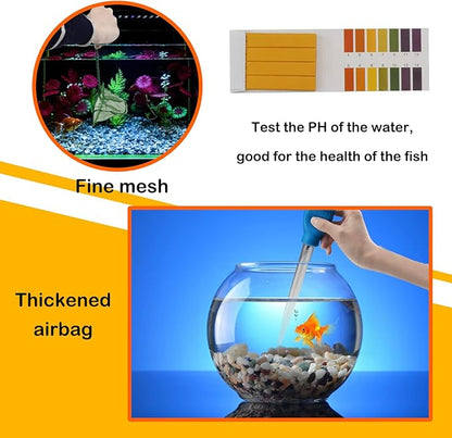 Aquarium Feeding & Maintenance Tool Bundle, 8 in 1 Aquarium Feeder Tools Kit