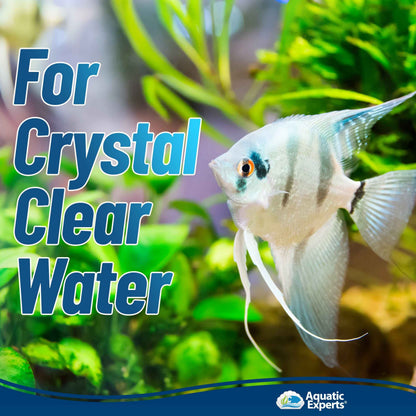 Aquarium Clarity Pro Bundle – Cloudy Water & Debris Removal with Filter Pads