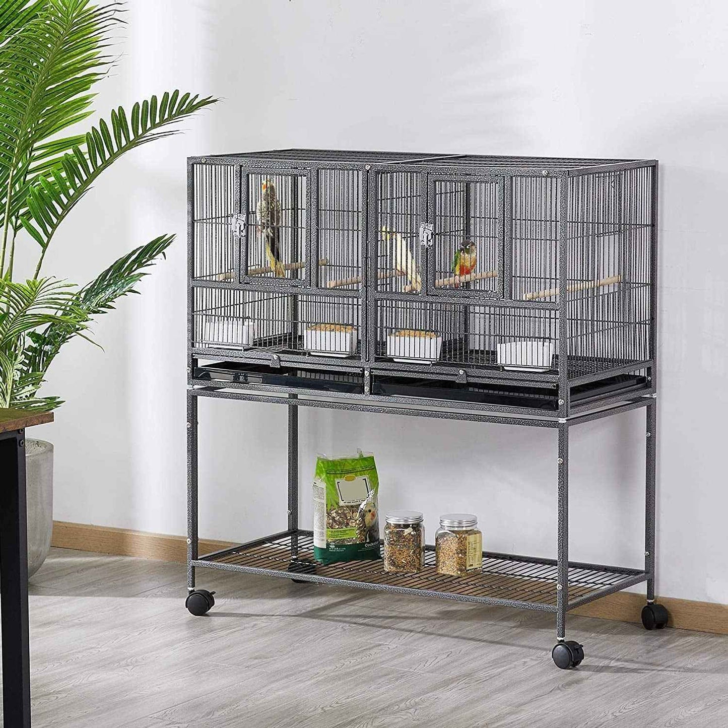 41.5" Stackable Divided Breeder for Bird