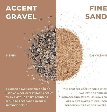 Ultum Nature Systems Controsand Mojave Aquarium Sand (3L) - Freshwater Tank Substrate for Live Shrimp & Planted Aquariums
