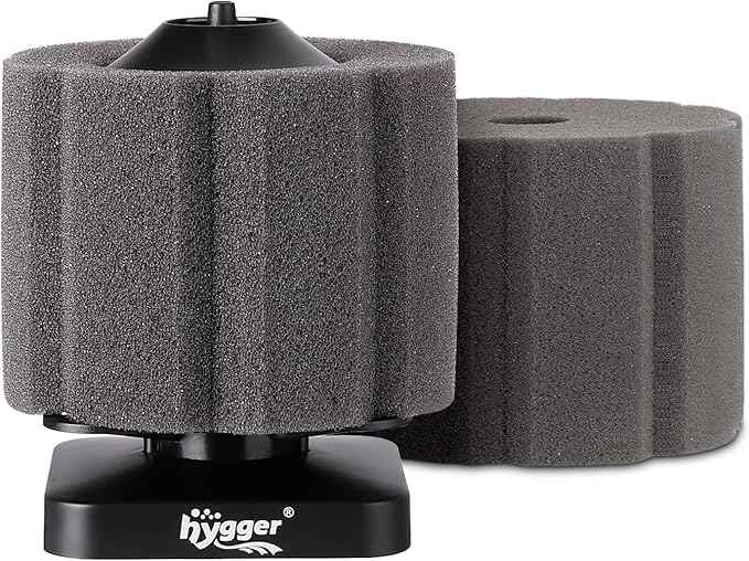hygger Small Sponge Filter for Aquarium 3~30 Gallons Fish Tank Filter Betta Breeding Fry Shrimp Snails Foam Air Drive Filters
