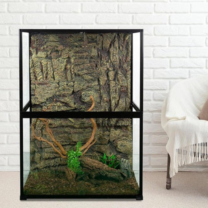 135 Gallon Glass Reptile Terrarium, 36" x 18" x 48"
