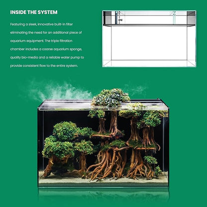 Ultum Nature Systems Dual AIO Complete Aquarium Kit | 20 Gallon
