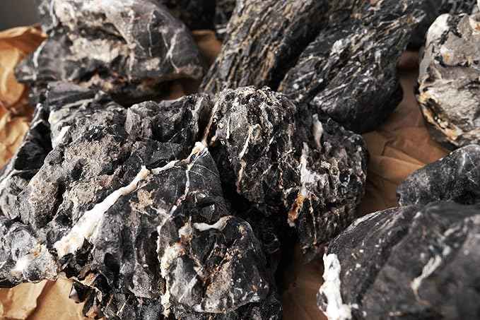 LANDEN Dark SEIRYU Stones Natural Rocks(17lbs, 3~11 inches,7-8pcs) for Aquarium, Paludarium, Terrariums, Landscaping Rocks, Decorative Aquarium Rocks